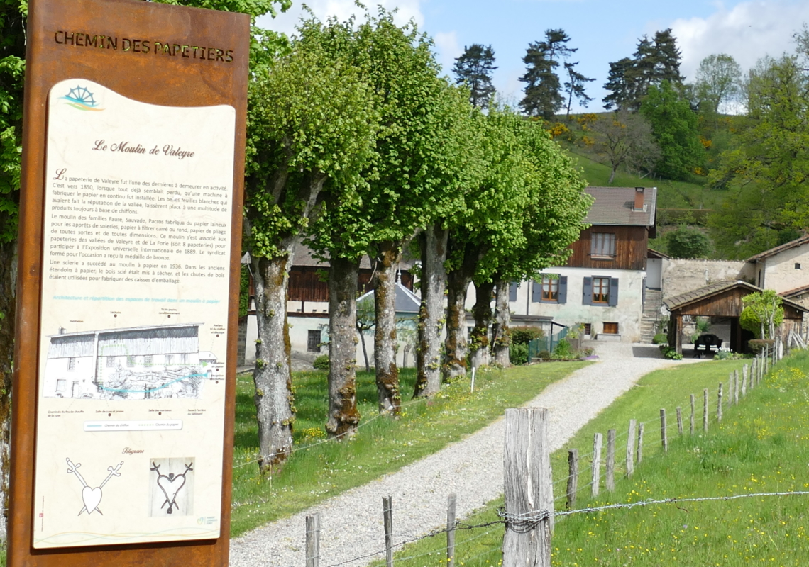 Les rendez-vous du patrimoine « Le chemin des papetiers se renouvelle »