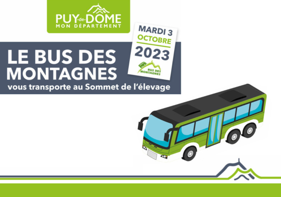 Le Bus des Montagnes vous transporte au Sommet de l’élevage