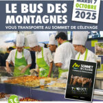 En octobre, visitez le Sommet de l’Élevage grâce au Bus des Montagnes