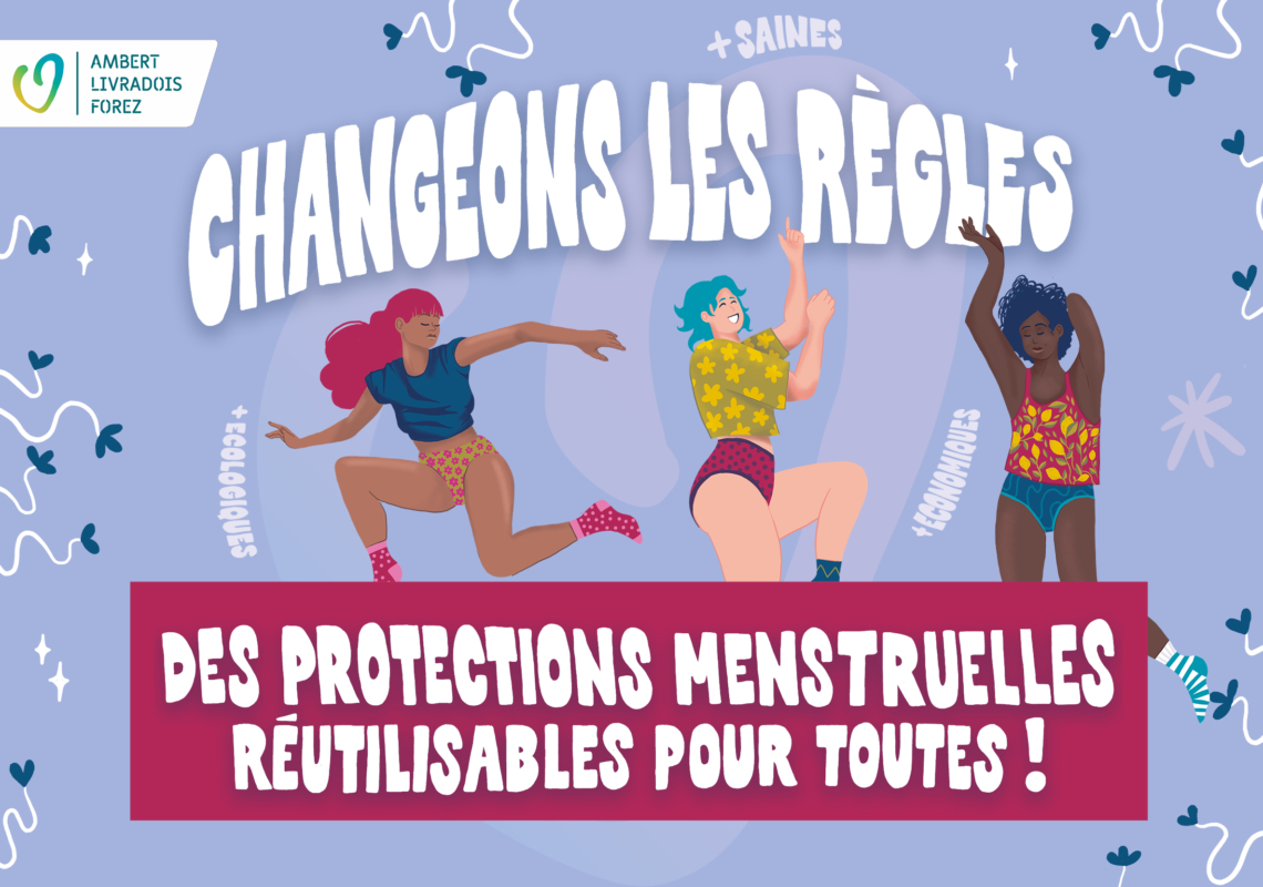 “Changeons les règles”. Un kit gratuit pour tester les protections menstruelles réutilisables