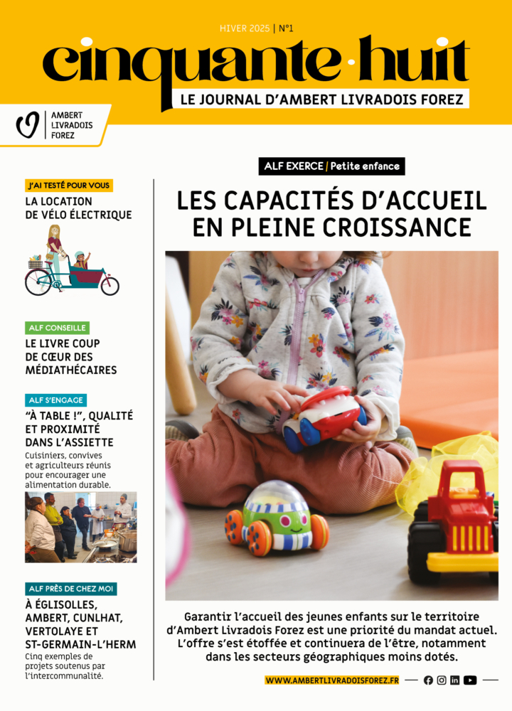 Cinquante-huit #1 Le journal d’Ambert Livradois Forez janvier 2025
