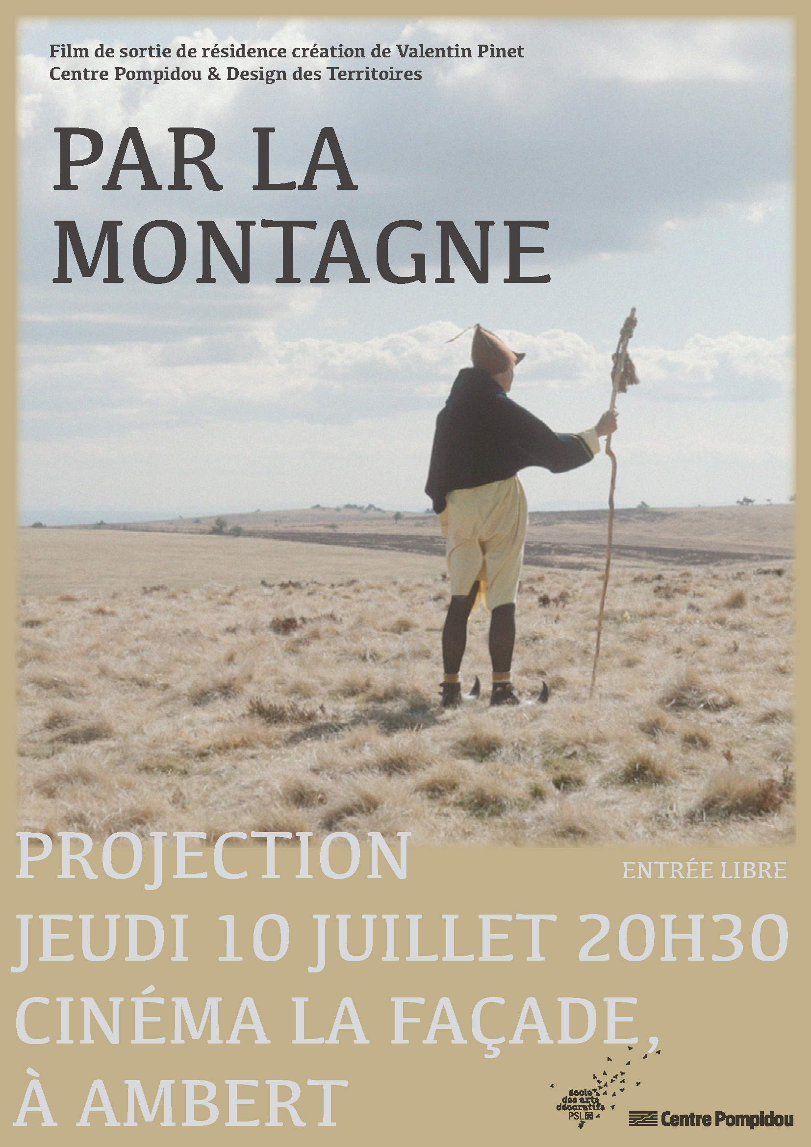 Projection du film Par la montagne // Ambert