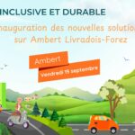 Inauguration des solutions de mobilité inclusive et durable // Ambert