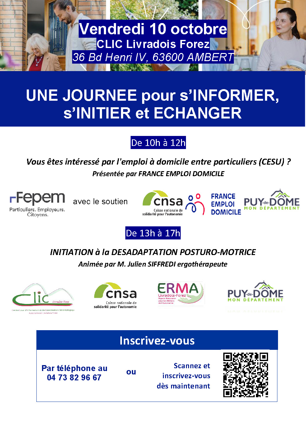 Réunion d’information sur l’emploi à domicile // Ambert