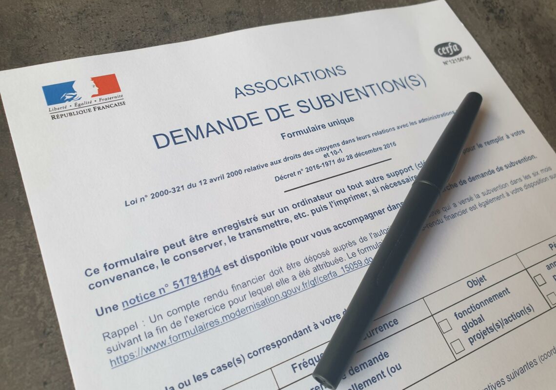 Ouverture des demandes de subventions pour les associations