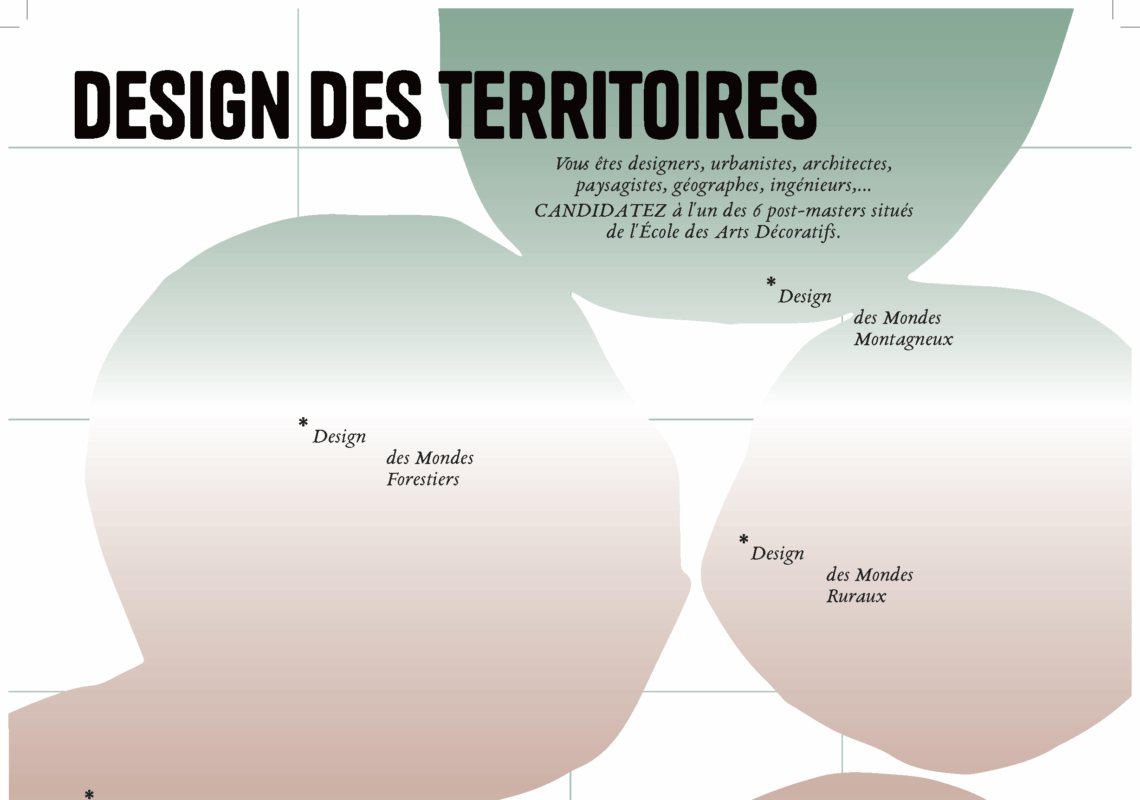 Appel à candidature formation Design des territoires