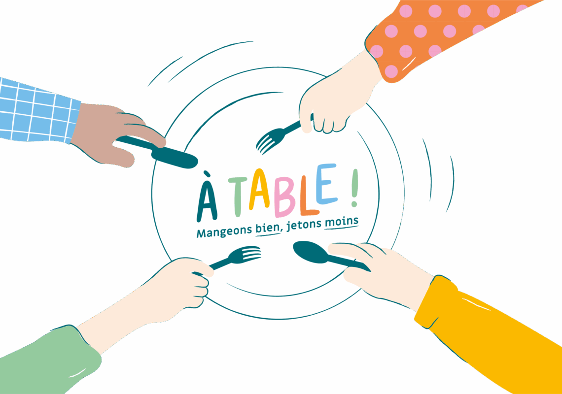À Table ! Mangeons bien, jetons moins : inscrivez votre école pour le programme 2024