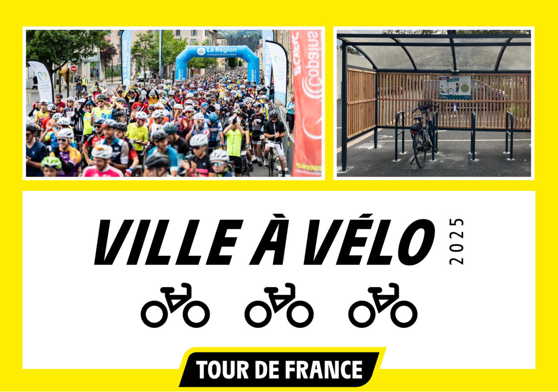 Avant le Tour de France, Ambert labellisée « Ville a Vélo »