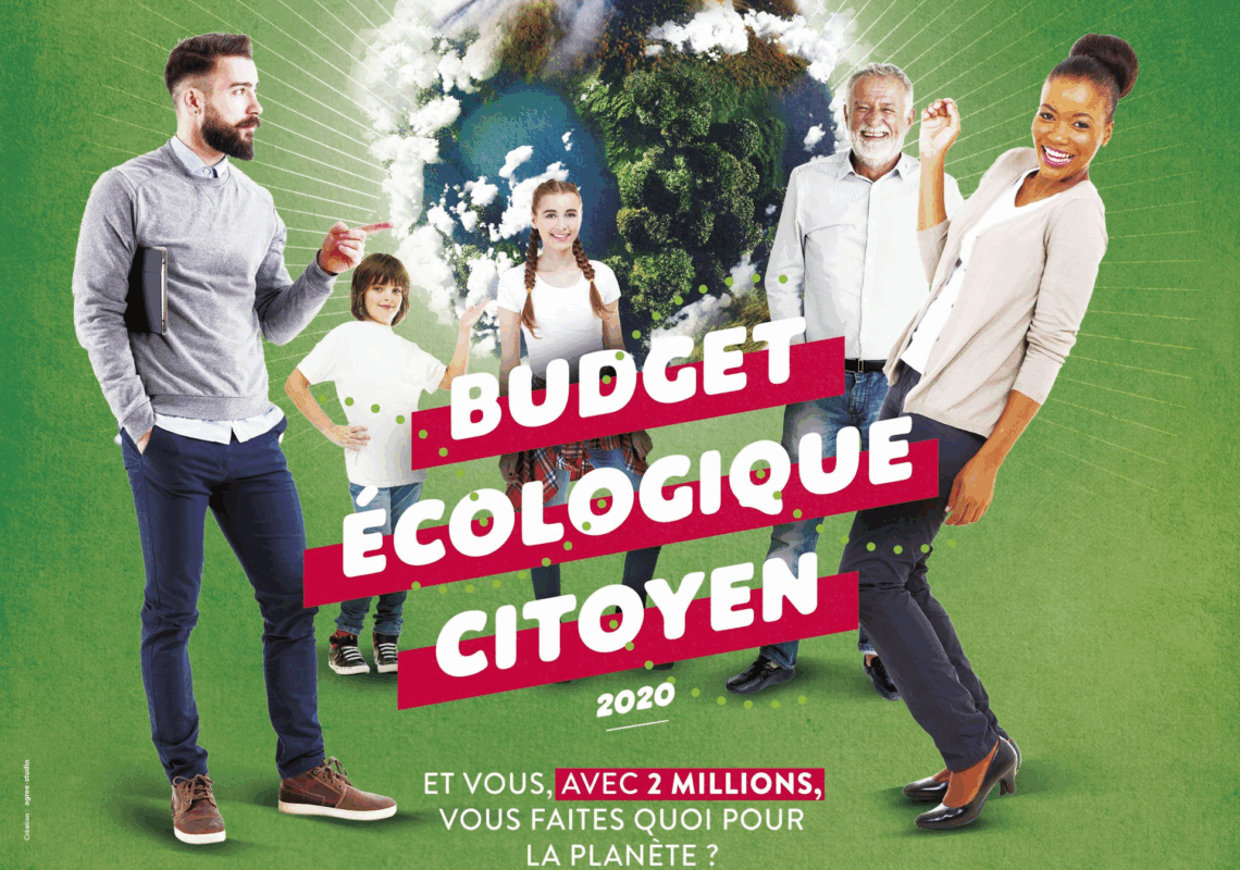 Budget Écologique Citoyen : Et vous, que feriez-vous pour la planète avec 2 millions d’euros ?