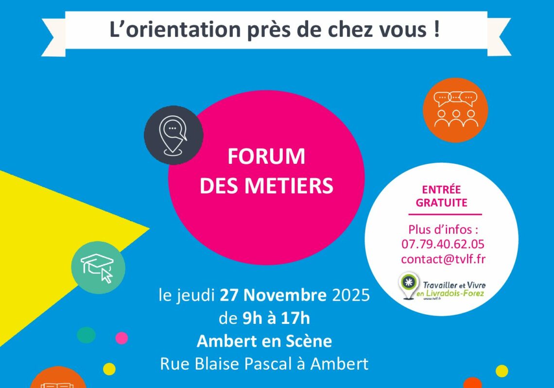 Forum des métiers // Ambert