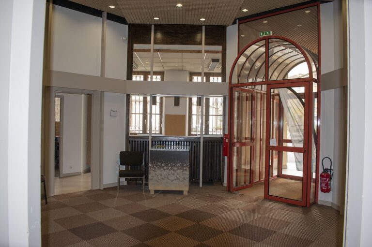 Le rez-de-chaussée, avant travaux.