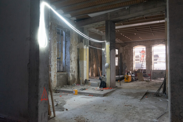 Le chantier, en décembre 2025.