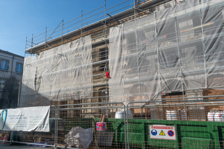 Le chantier, en décembre 2025.