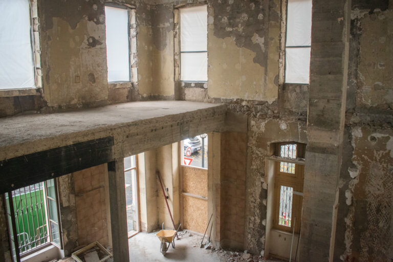 Le chantier, en novembre 2024.