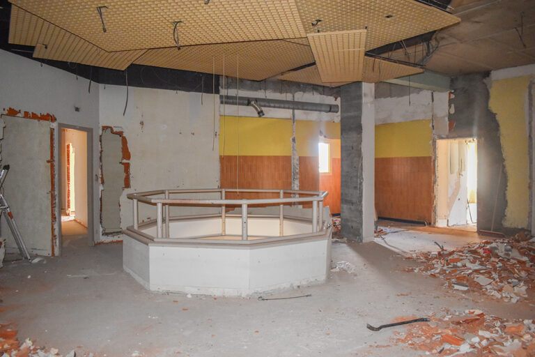 Le chantier, en septembre 2024.