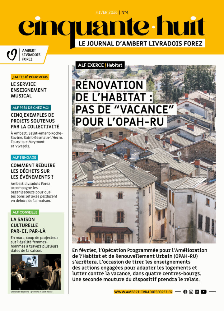Cinquante-huit #4 Le journal d’Ambert Livradois Forez janvier 2026
