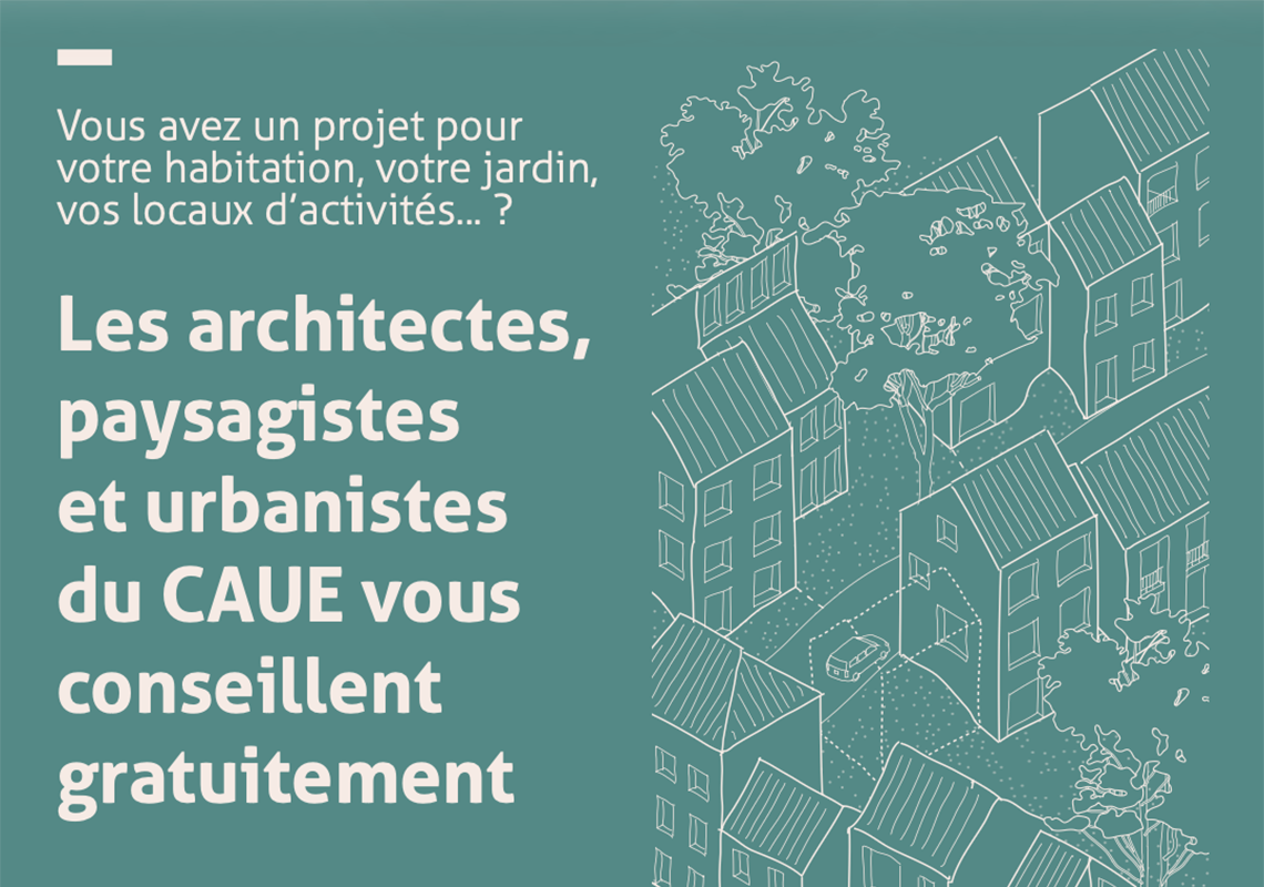 Des conseils gratuits avant vos projets d&rsquo;aménagement ou de construction avec le CAUE