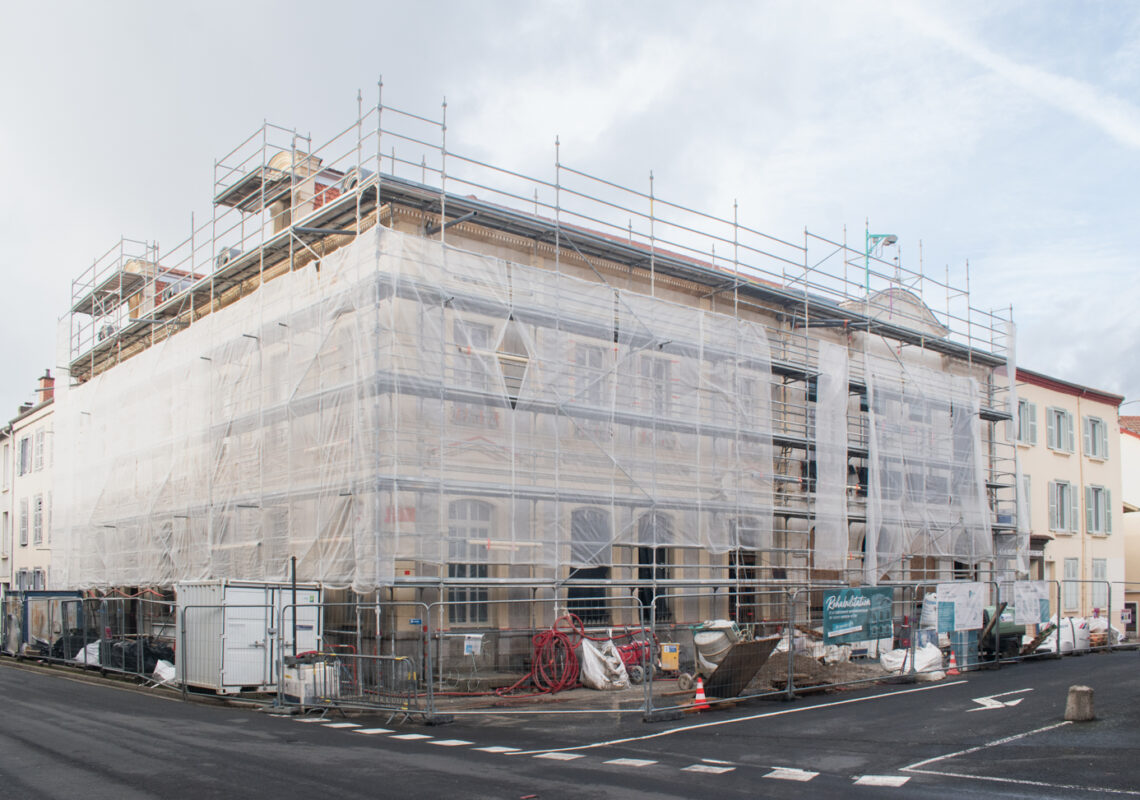 Chantier du futur siège : des restrictions de circulation à Ambert du 13 avril au 1er mai