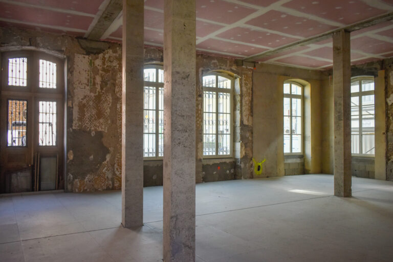 Le chantier, en mars 2026.