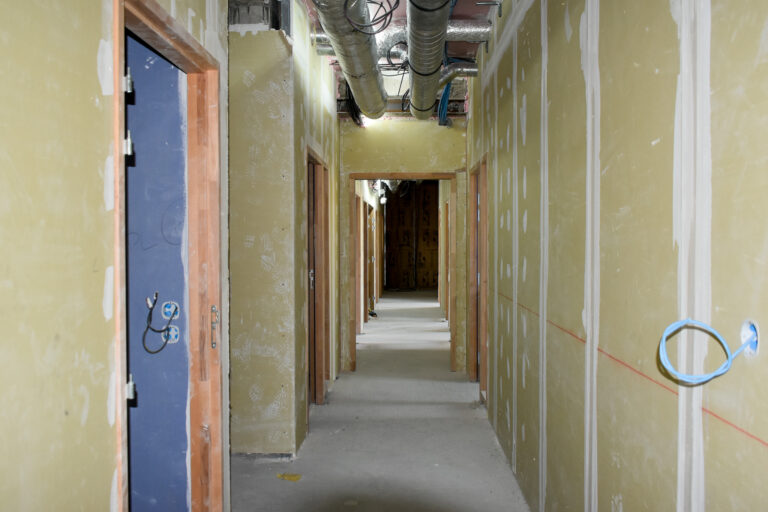 Le chantier, en mars 2026.