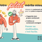 Votre plat mérite mieux : passez au réutilisable !