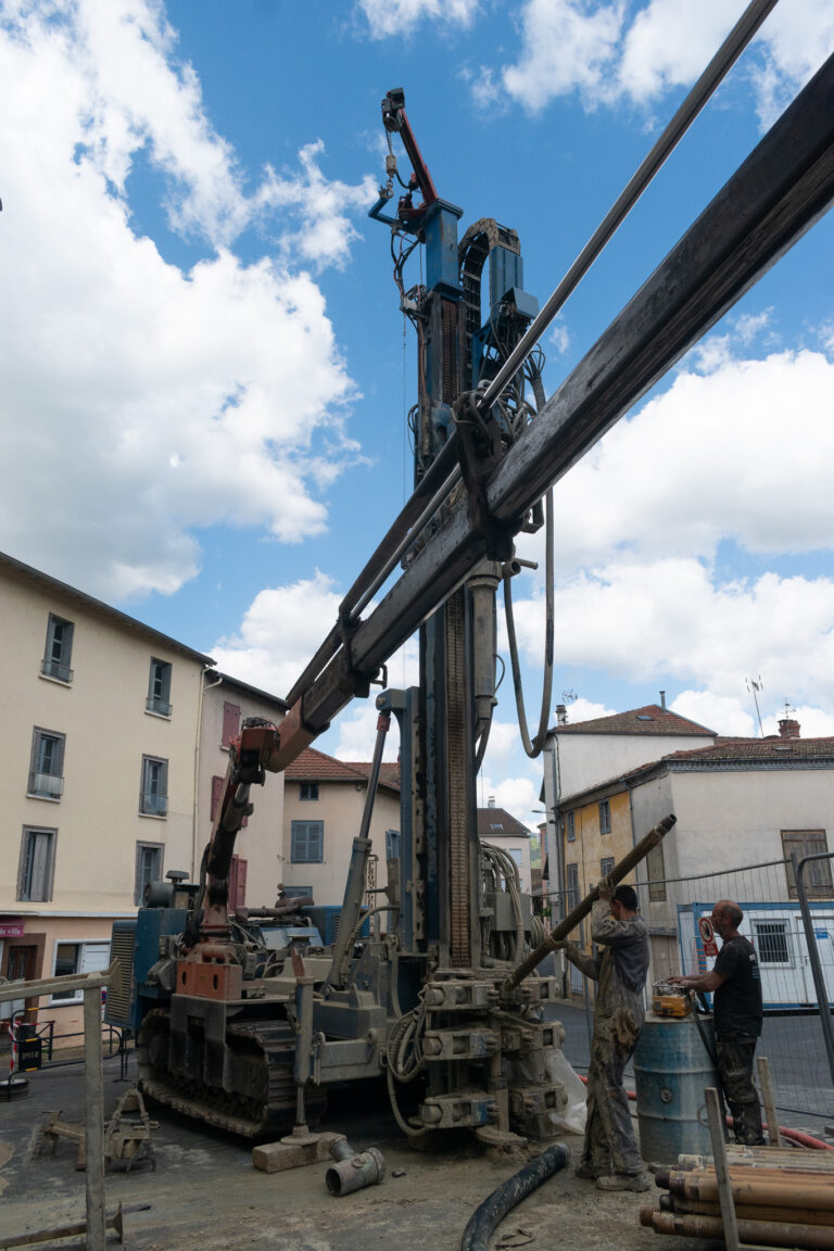Le chantier, en avril 2026.