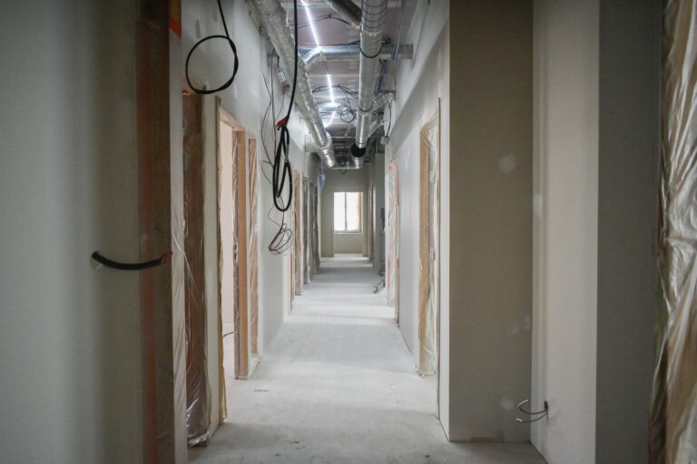Le chantier, en avril 2026.