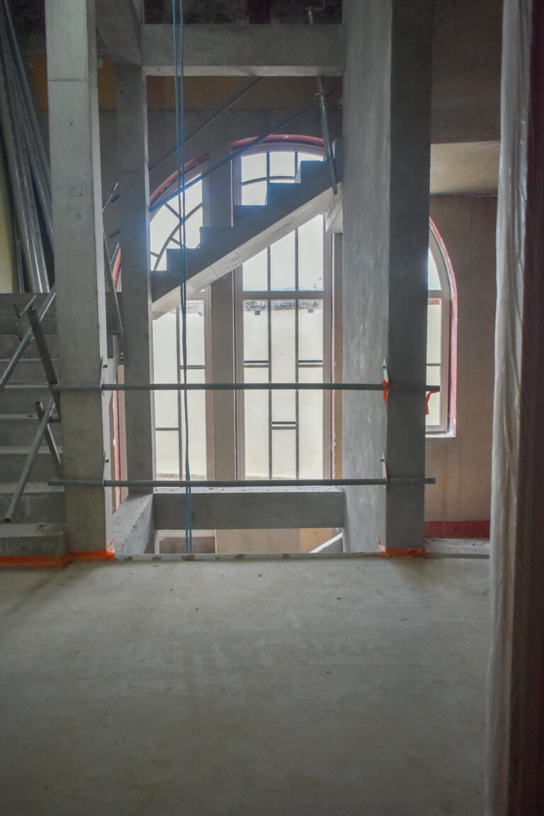 Le chantier, en avril 2026.