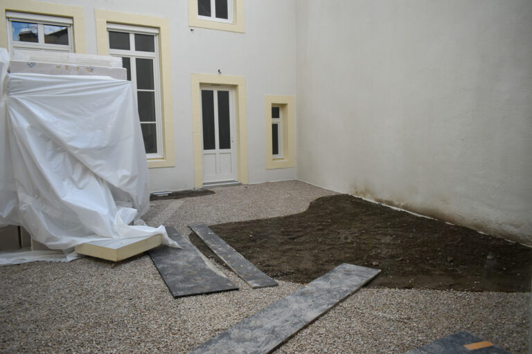 Le chantier, en avril 2026.