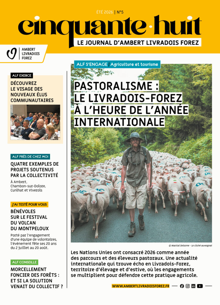 Cinquante-huit #5 Le journal d’Ambert Livradois Forez juin 2026