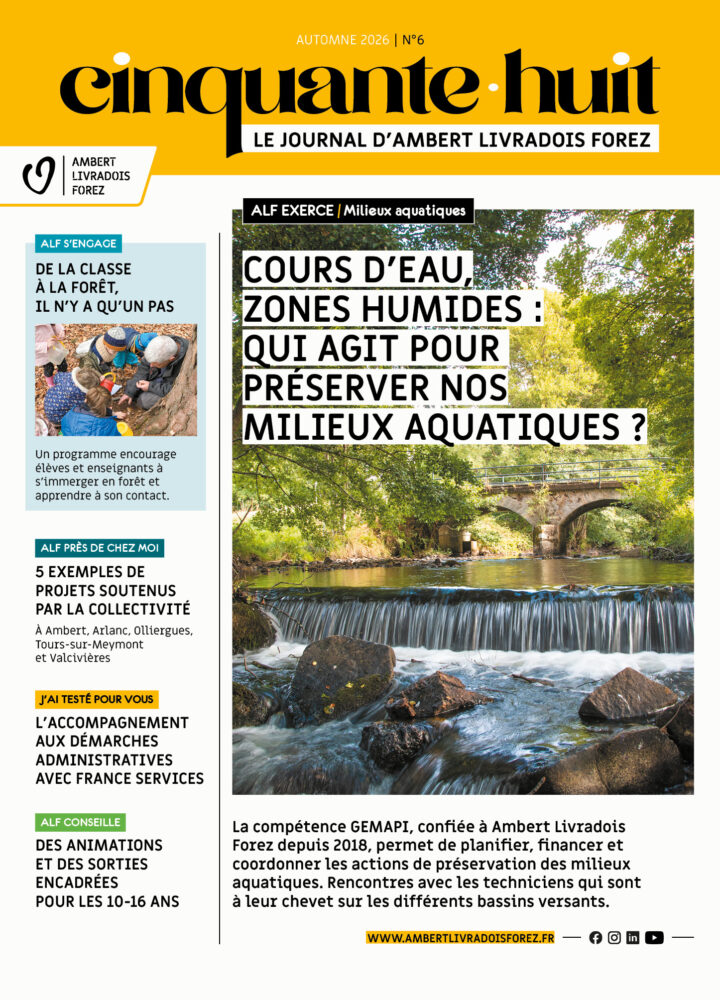 Cinquante-huit #6 Le journal d’Ambert Livradois Forez octobre 2026
